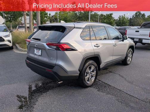 Silver Sky Metallic 2025 Toyota RAV4 Hybrid XLE