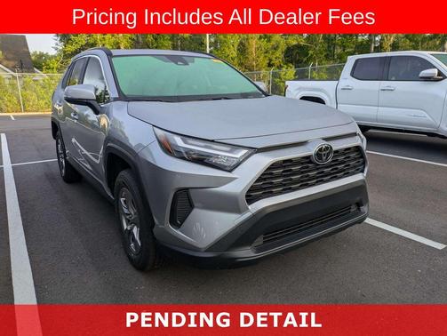 Silver Sky Metallic 2025 Toyota RAV4 Hybrid XLE