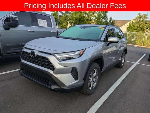 Silver Sky Metallic 2025 Toyota RAV4 Hybrid XLE