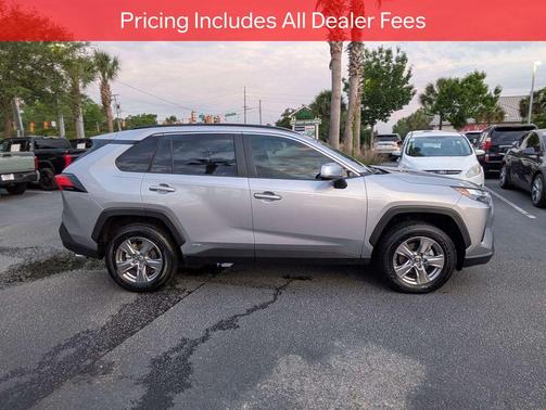 Silver Sky Metallic 2025 Toyota RAV4 Hybrid XLE
