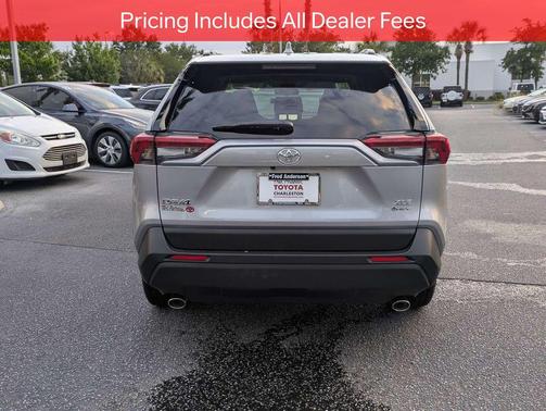 Silver Sky Metallic 2025 Toyota RAV4 Hybrid XLE