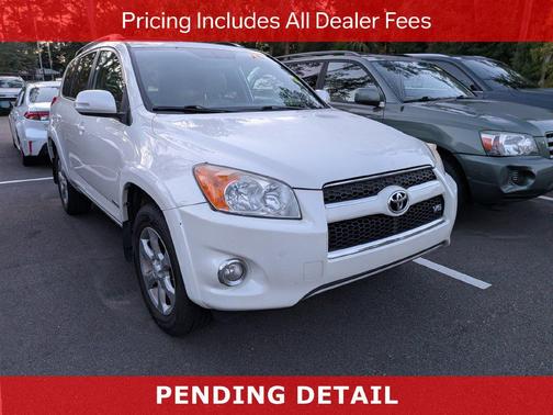 Blizzard Pearl 2010 Toyota RAV4 Limited