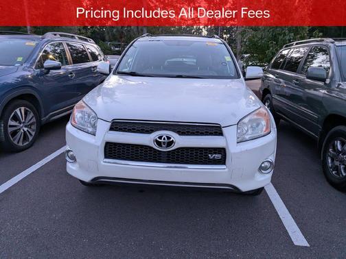 Blizzard Pearl 2010 Toyota RAV4 Limited