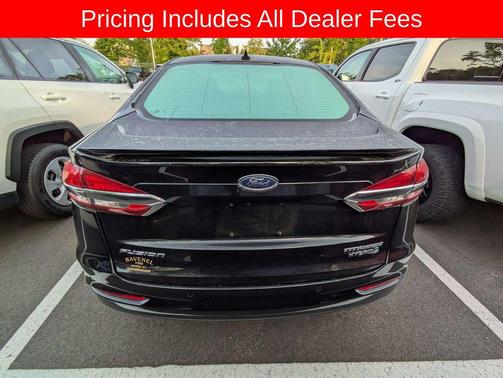 AGATE BLACK 2019 Ford Fusion Hybrid Titanium