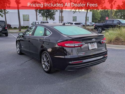 AGATE BLACK 2019 Ford Fusion Hybrid Titanium