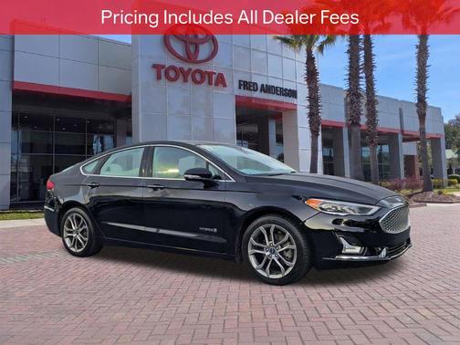 AGATE BLACK 2019 Ford Fusion Hybrid Titanium