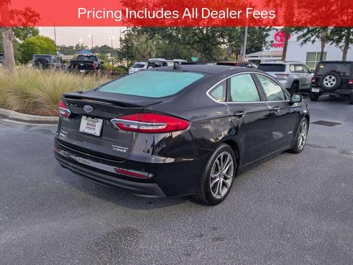 AGATE BLACK 2019 Ford Fusion Hybrid Titanium