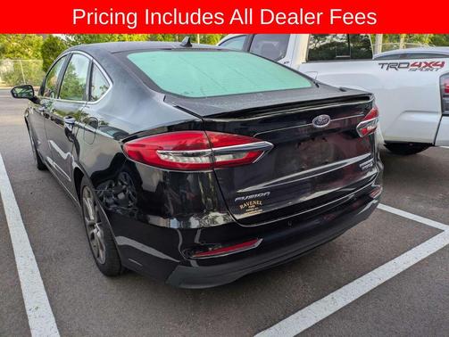 AGATE BLACK 2019 Ford Fusion Hybrid Titanium