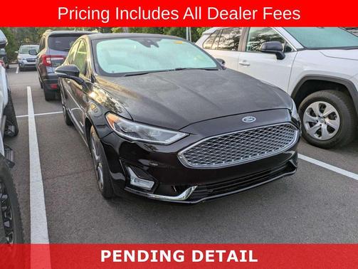 AGATE BLACK 2019 Ford Fusion Hybrid Titanium