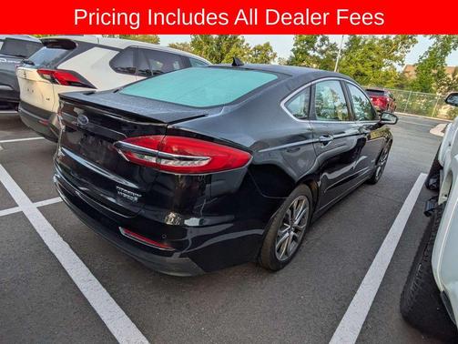 AGATE BLACK 2019 Ford Fusion Hybrid Titanium