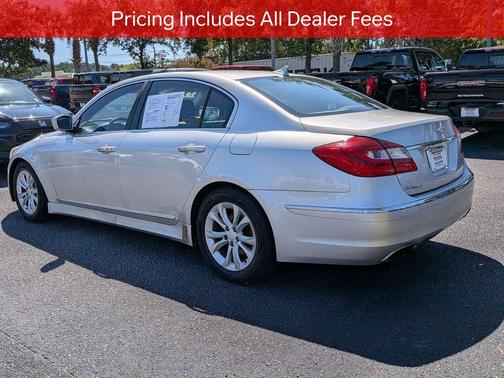 Platinum Metallic 2013 Hyundai Genesis 3.8