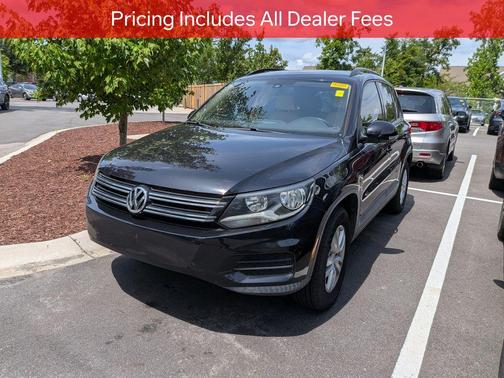 Deep Black 2017 Volkswagen Tiguan 2.0T S