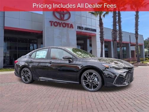 Midnight Black Metallic 2026 Toyota Camry XSE