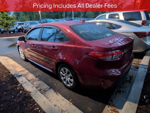 Ruby Flare Pearl 2025 Toyota Corolla Hybrid SE
