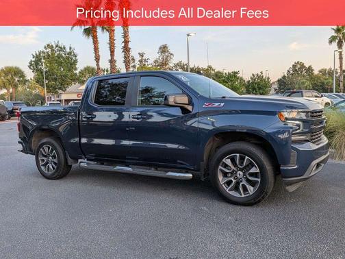 Northsky Blue Metallic 2021 Chevrolet Silverado 1500 RST