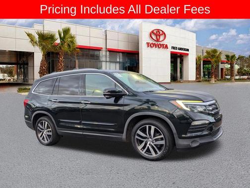 Black Forest Pearl 2018 Honda Pilot Touring