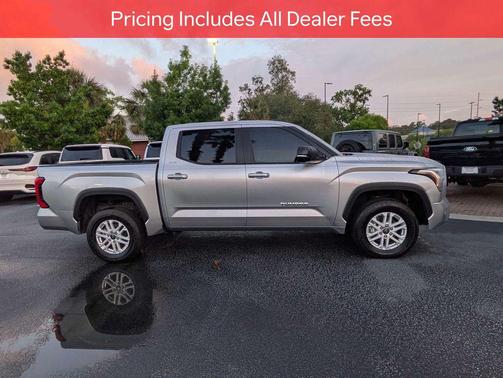 Celestial Silver Metallic 2025 Toyota Tundra SR5