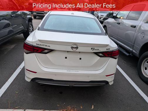 Aspen White TriCoat Pearl 2022 Nissan Sentra SR