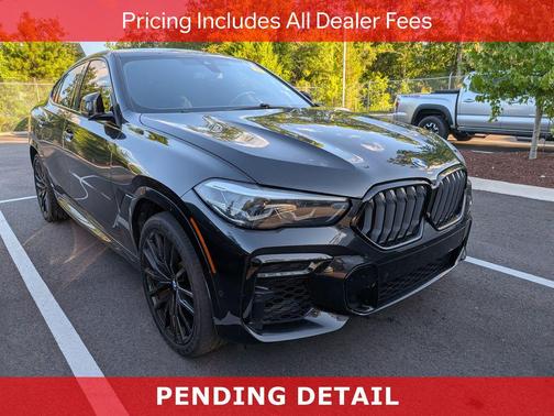 Black Sapphire Metallic 2022 BMW X6 xDrive40i