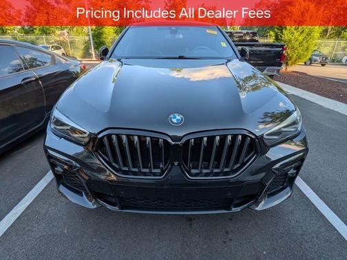 Black Sapphire Metallic 2022 BMW X6 xDrive40i