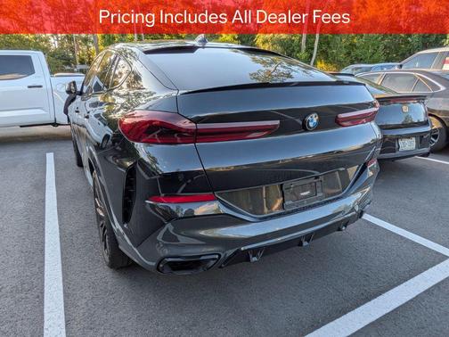 Black Sapphire Metallic 2022 BMW X6 xDrive40i