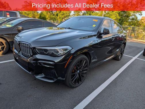 Black Sapphire Metallic 2022 BMW X6 xDrive40i