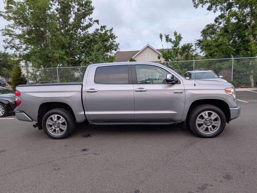 Silver Sky Metallic 2017 Toyota Tundra Platinum