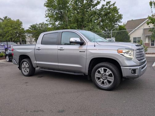 Silver Sky Metallic 2017 Toyota Tundra Platinum