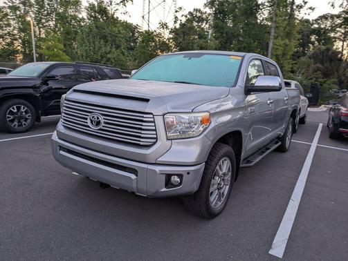 Silver Sky Metallic 2017 Toyota Tundra Platinum