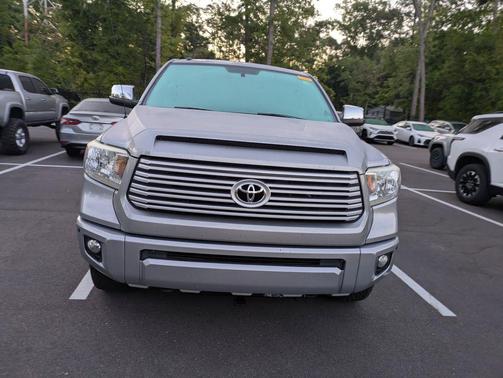 Silver Sky Metallic 2017 Toyota Tundra Platinum