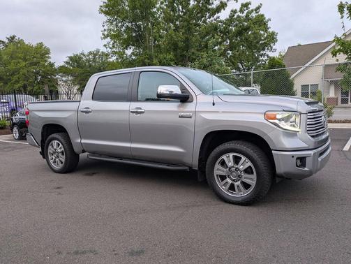 Silver Sky Metallic 2017 Toyota Tundra Platinum