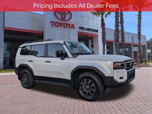 Wind Chill Pearl 2025 Toyota Land Cruiser Base