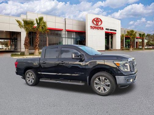 Magnetic Black 2017 Nissan Titan SL