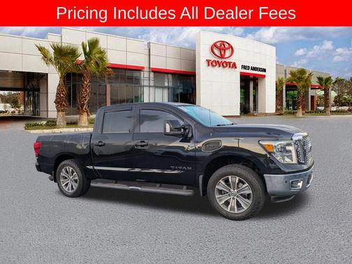 Magnetic Black 2017 Nissan Titan SL