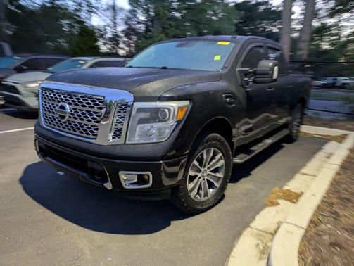 Magnetic Black 2017 Nissan Titan SL