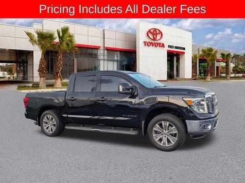 Magnetic Black 2017 Nissan Titan SL