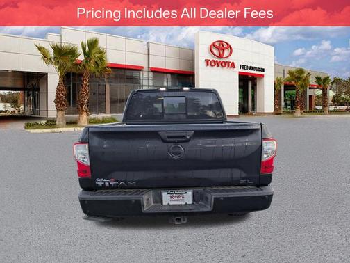 Magnetic Black 2017 Nissan Titan SL