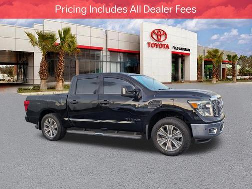 Magnetic Black 2017 Nissan Titan SL