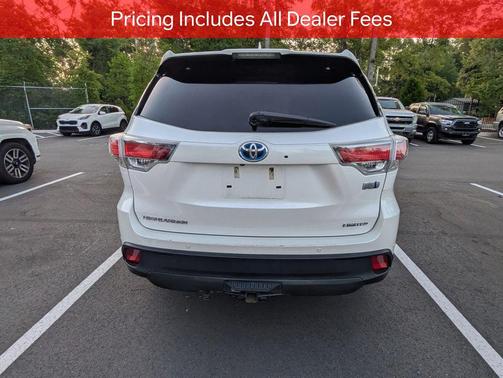 Blizzard Pearl 2016 Toyota Highlander Hybrid Platinum