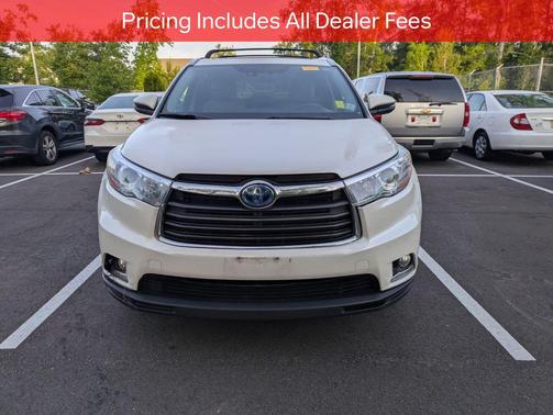 Blizzard Pearl 2016 Toyota Highlander Hybrid Platinum