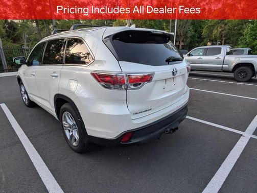 Blizzard Pearl 2016 Toyota Highlander Hybrid Platinum