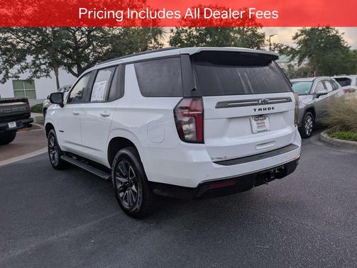 Summit White 2021 Chevrolet Tahoe 4WD Z71