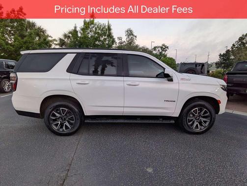 Summit White 2021 Chevrolet Tahoe 4WD Z71