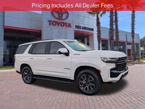 Summit White 2021 Chevrolet Tahoe 4WD Z71