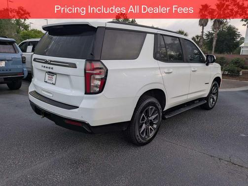 Summit White 2021 Chevrolet Tahoe 4WD Z71