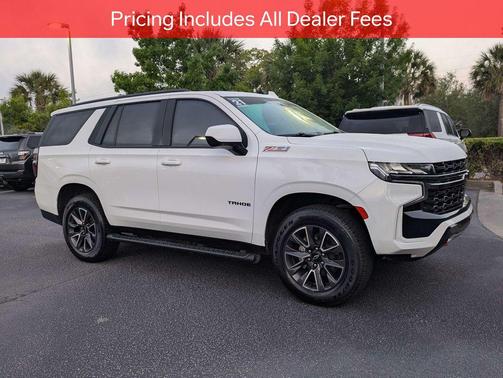 Summit White 2021 Chevrolet Tahoe 4WD Z71