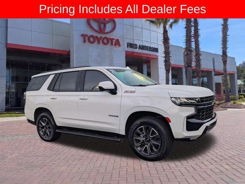 Summit White 2021 Chevrolet Tahoe 4WD Z71