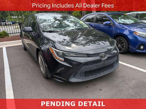 Black Sand Pearl 2020 Toyota Corolla LE