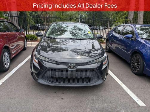 Black Sand Pearl 2020 Toyota Corolla LE