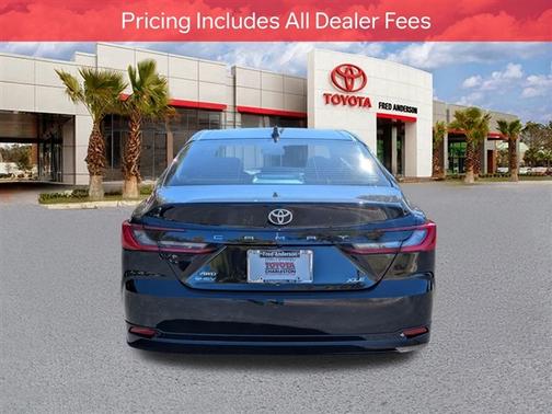 Midnight Black Metallic 2026 Toyota Camry XLE